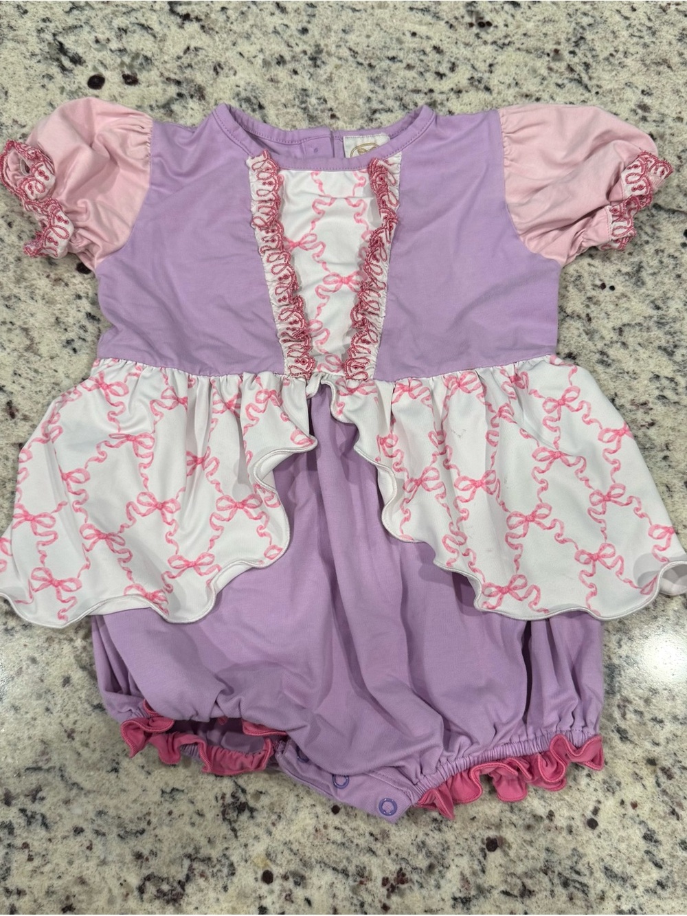 Rapunzel Bubble Romper